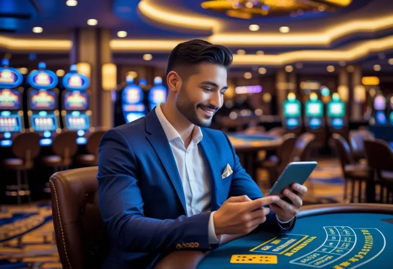 person holding phone